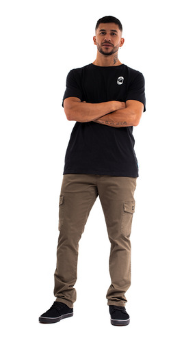 Imagen 7 de 8 de Polera De Hombre Hang Loose Spirits Sun & Moon Negro