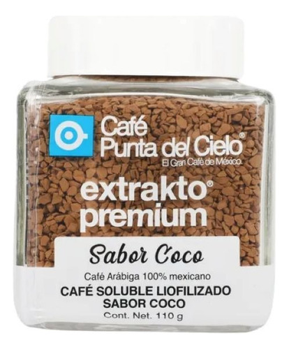 3 Frascos De Café Soluble Coco Café Punta Del Cielo