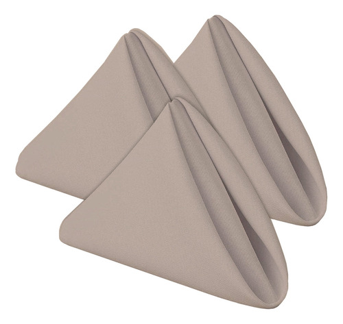 Servilletas De Tela Colores 40x40 Cm Luxor Paquete 20 Piezas