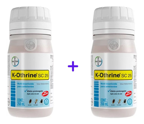 2 K-othrine Sc 250ml Contra Baratas, Insetos E Escorpião
