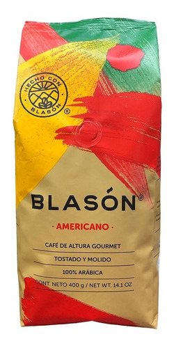 Cafe Molido Americano Blason Gourmet Bolsa De 400 G