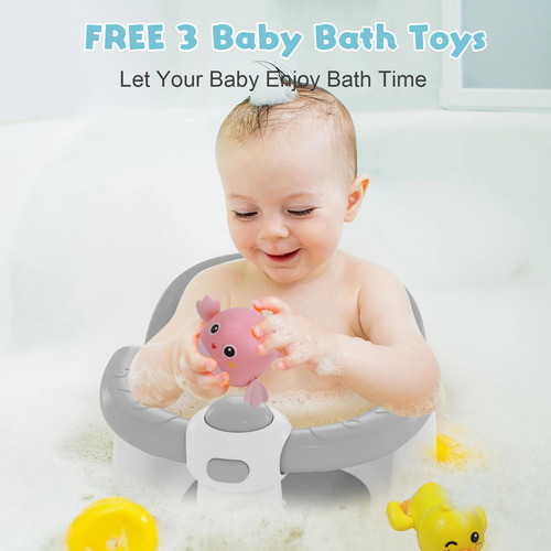 Asiento De Baño Para Bebés De 6 Meses En Adelante, Asientos