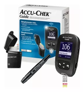 Kit Glucometro Medidor Accu-chek Guide + Punzador + Insumos