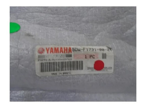 Imagem 4 de 4 de Tampa Lateral Esquerda Vermelha - Yamaha Crypton 105