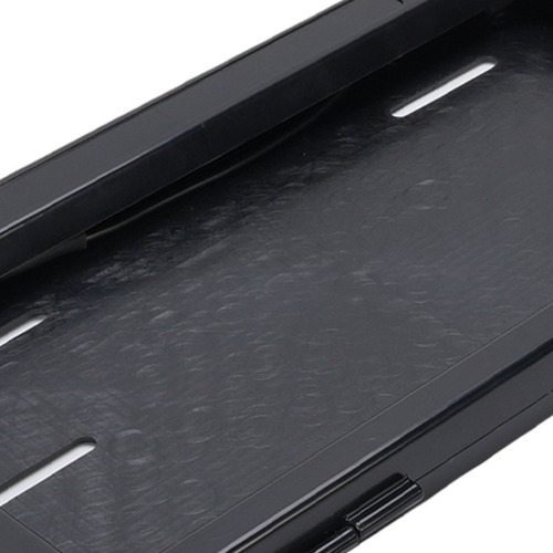 Funda Abatible For Matrícula De Coche, 2 Unidades, Oculta,