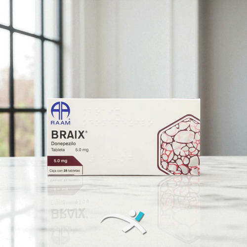 Donepezilo 5 Mg Braix Caja Con 28 Tabletas Ram