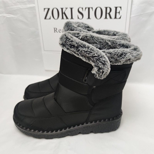 Bota Forrada W/ Fur Botas Impermeables Frío Extremo Caliente