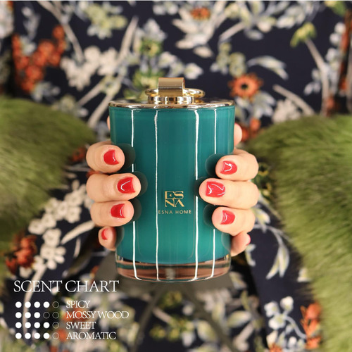 Velas Perfumadas De Lujo De Esna Home | Aromaterapia De Soja