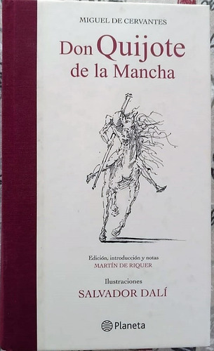 Don Quijote De La Mancha (ilustrado Salvador Dalí) -planeta (Usado)