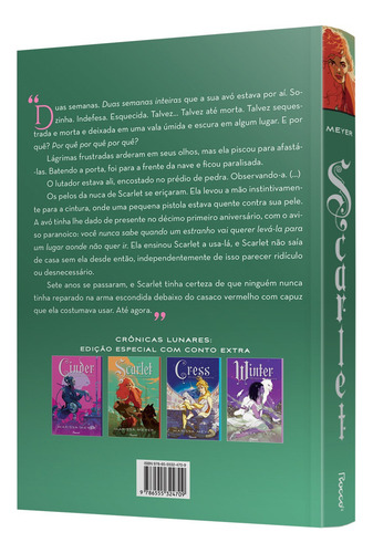 Livro Scarlet (edição Especial Com Conto Extra) - Rocco
