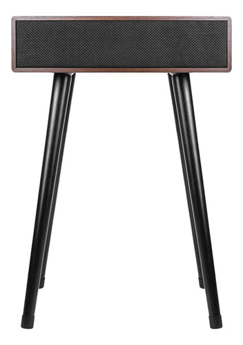 Bocina Bluetooth Rombica Mesa Multifuncional Altavoz Marrón Oscuro
