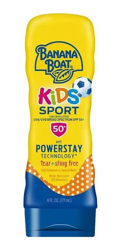 Bloqueador Solar Banana Boat Kids Fps50 Sem Lágrimas 180ml