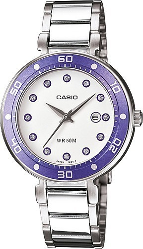 Reloj Casio Original Para Dama Ltp-1329d-6ev Con Garantía