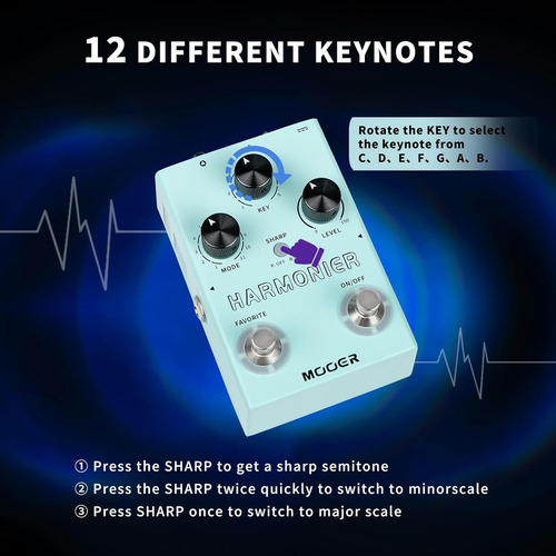 Pedal De Voz Para Guitarra Con Procesador De Efectos Voca...