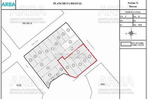Imagen 9 de 9 de Terreno Fraccion En Venta Sobre Colectora Acceso Oeste - La Reja - Moreno - G.b.a. Zona Oeste