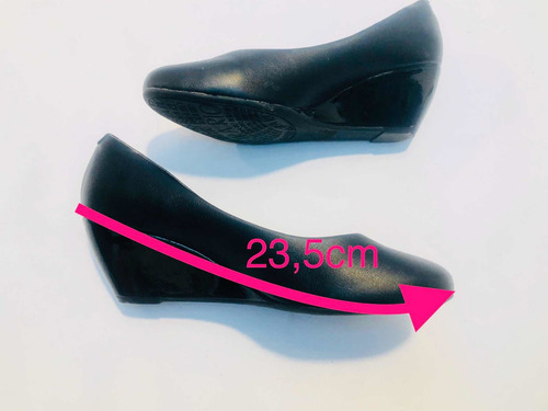 Zapatos Mujer Azafata Hoteleria Talle 37 Confort Excelente