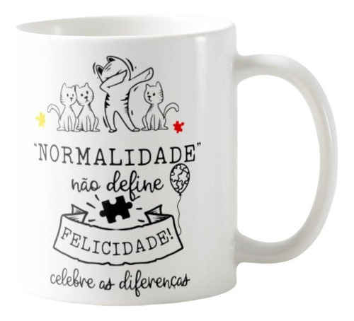 Caneca Personalizada Presente Autista Autismo Atípico