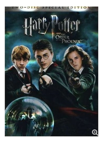 Harry Potter Y La Orden Del Fénix Dvd Original 2 Discos 