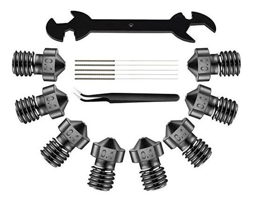 Chiron Extrusor Hotend 8 Boquilla E3d V6 Para Cr10 Ender