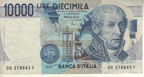 Italia Billete De 10.000 Liras Año 1984 - Pick 112c - Vf