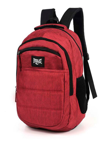 Imagen 7 de 7 de Mochila Porta Notebook Everlast Original Urbana Hombre Mujer