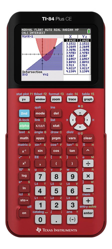 Calculadora Grafica Texas Modelo Ti84plsceblubry Rojo