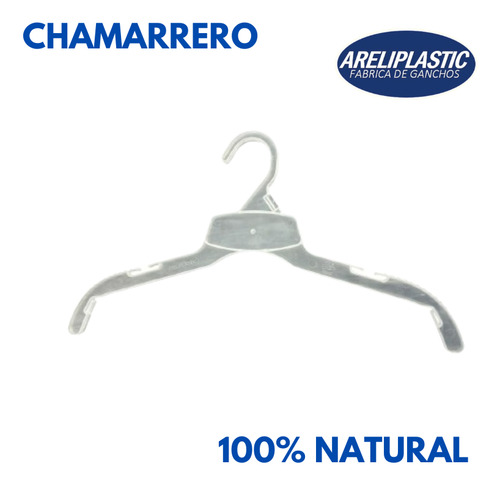 Set 100 Ganchos Chamarrero 17 Para Ropa Resistente Mayoreo