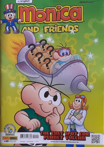 Imagem 4 de 10 de Oferta Mônica And Friends 10 Gibis Em Inglês Sem Repetições