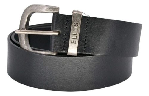 Cinturon Cuero Hombre Ellus Xm990204 Negro