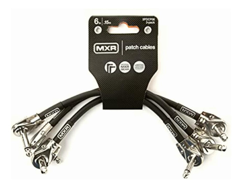 Mxr Cable De Conexión De 6 Pulgadas | 15 Cm 3 Unidades