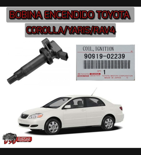 Bobina Encendido Toyota Corolla Rav4 Yaris Nueva Original