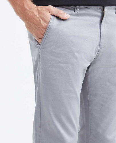 Pantalón Straight Fit Chevignon 639f000 Gris Foca