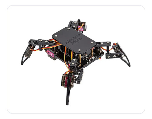 Kit Robô Avançado Quadrúpede Aranha Tutoriais Wifi App Nfe