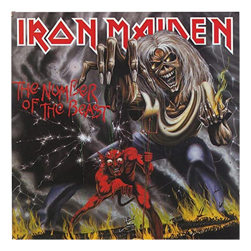 Vinilo Iron Maiden El Número De La Bestia