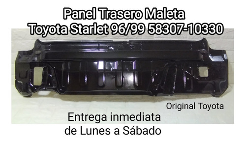 Panel Trasero Maleta Toyota Starlet 96/99 58307-10330