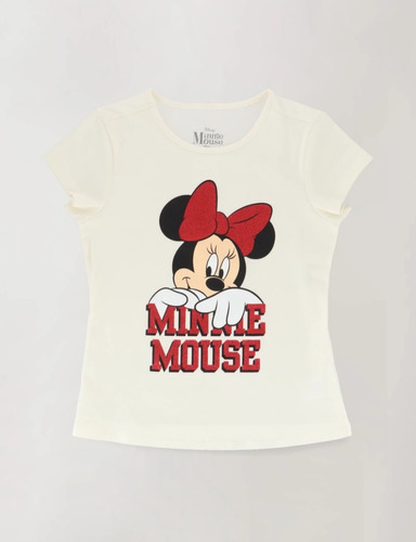 Remera De Niña Minnie