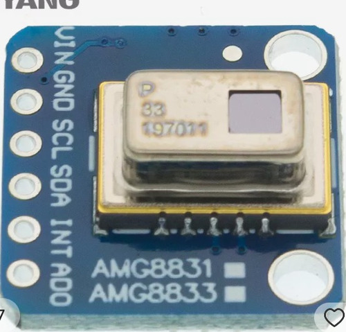 Electrokit Camara Térmica Infrarroja 8x8 Amg8833 Arduino 