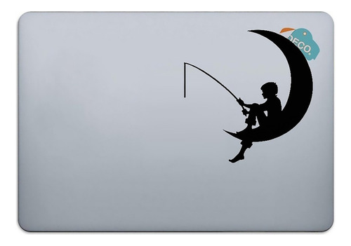 Calcomanía Sticker Para Laptop Dreamworks Niño Luna Mod2