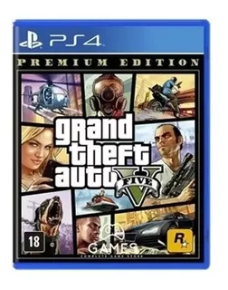 Grand Theft Auto V Premium Edition - Gta 5 Ps4 Novo Lacrado