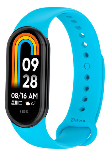 Correa Compatible Con Xiaomi Mi Band 8 Celeste