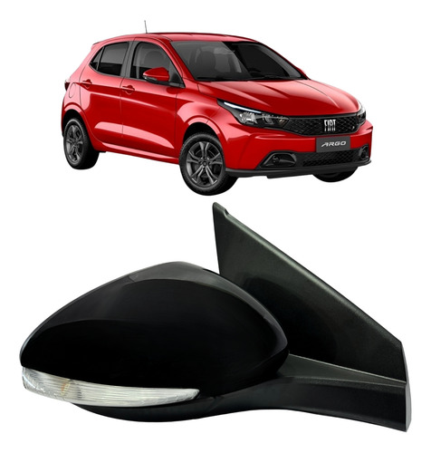 Retrovisor Original Fiat Argo 2023 Manual Com Pisca Ld