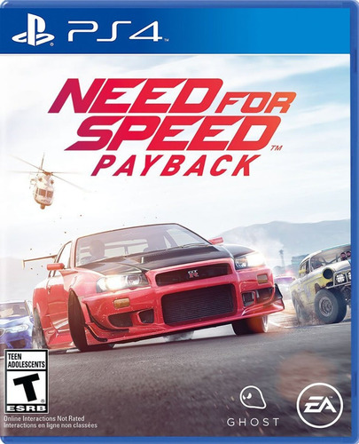 Imagen 1 de 10 de Need For Speed Payback Juego Ps4 Fisico / Mipowerdestiny