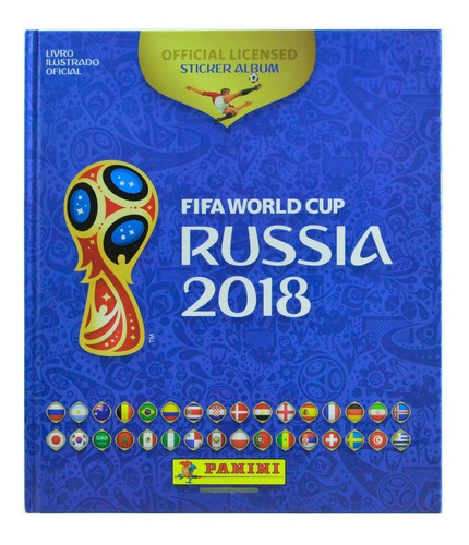 Álbum Fifa World Cup Russia 2018 (completo)