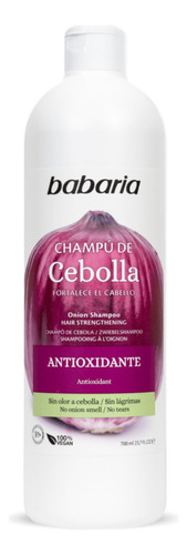 Champu Babaria Cebolla Estimula Crecimiento Capilar 600 Ml