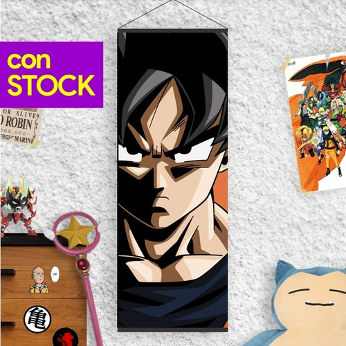 Imagen 1 de 2 de Lona De Goku En Stock - Animeras