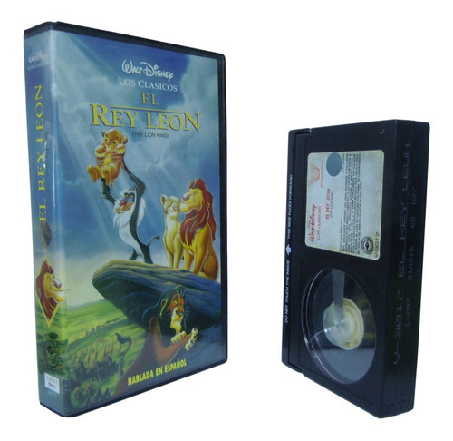 El Rey León Beta Edición Original, Clásicos De Walt Disney