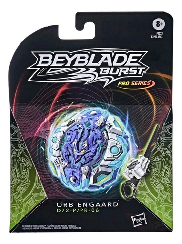 Beyblade Burst Pro Series Orb Engaard F2333 Hasbro Cor Roxo