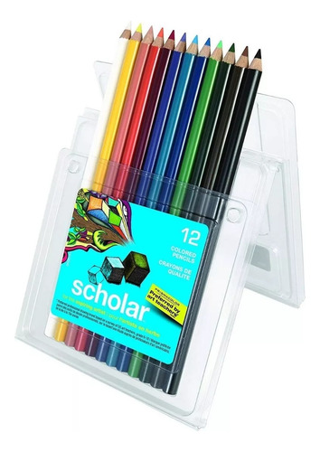 Set De 12 Colores Prismacolor Scholar 2b Colores Surtidos