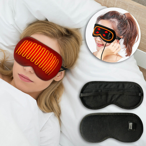- Máscara De Vapor Sleep Protection Usb Travel Black Circles