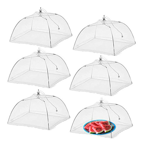 Simply Genius (6 Pack) Large And Tall 17x17 Pop-up Mesh Food